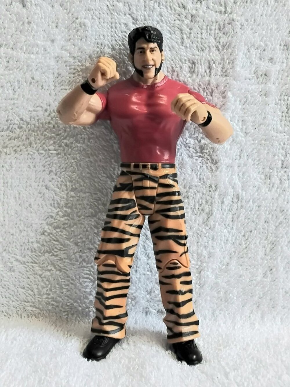 Vintage 7" 2003 E/NM Fully Poseable Rico Constantino WWE Figure by Jakks!!